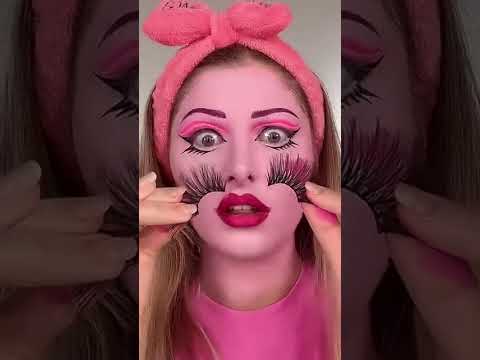 Paulas Monster High Makeup 😍🩷 bewertet den Look von 1-10 🧟