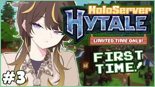 【Hytale】HowlingRager36's Portal Hole Renovation #holohytale【hololive I
