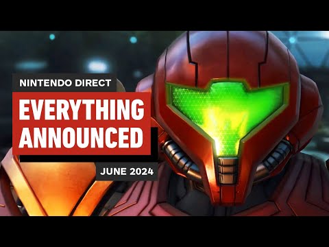 Everything Announced in the Nintendo Direct (June 2024)