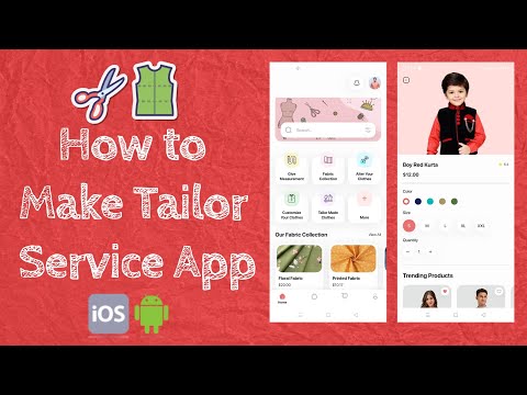 With Source |How To MakeTailor Service App in Android Studio| Tailor Measurement App