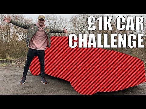 Buying a car for £1,000!! #1kCarChallenge
