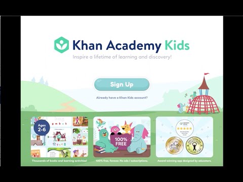 Getting started with Khan Academy Kids