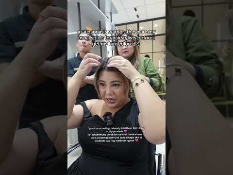 psoriasis - my spiels for hairstylists when i get my hair colored