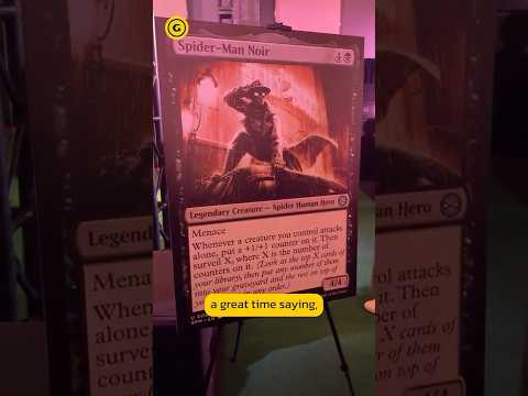 Magic The Gathering x Spider-Man @ SDCC 2025