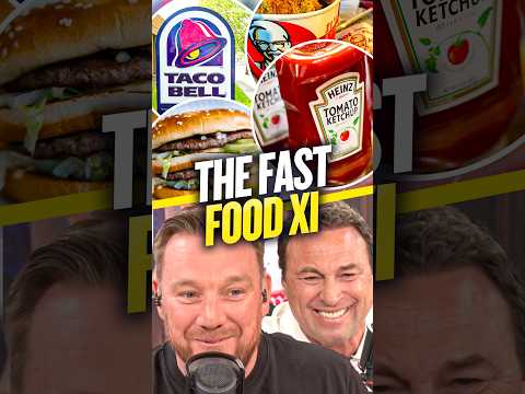 Jamie O'Hara <strong>lists</strong> the Sports Bar fast food XI 🍔 #football #sportsbar
