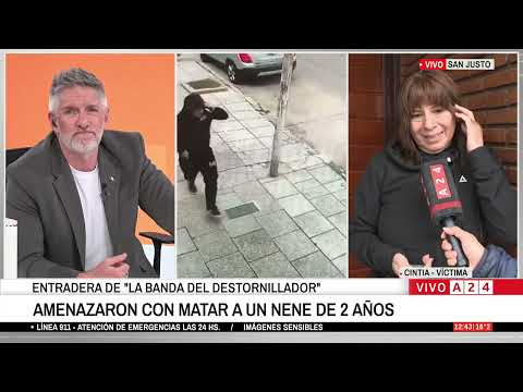 🚨ENTRADERA EN SAN JUSTO: AMENAZARON CON MATAR A UN BEBÉ CON UN DESTORNILLADOR