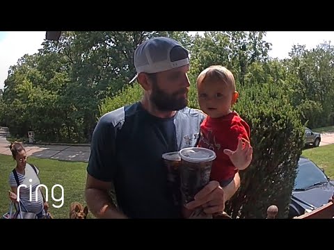 Baby Boy Learns to Say Hi to Grandma Over Ring Video Doorbell | RingTV