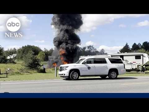 F-16 pilot on Texas training mission ejects before crash in Michigan