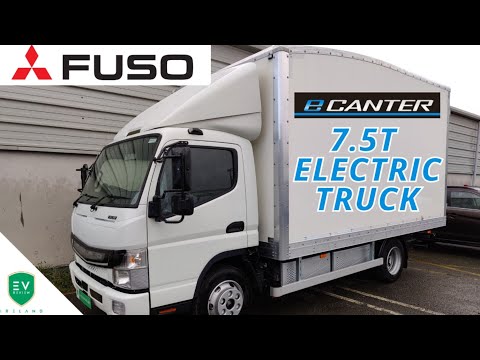 FUSO eCanter 7.5t Electric Truck Review and Test Drive