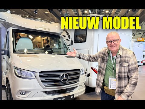 3X HYMER NIEUWS van de CMT in Stuttgart