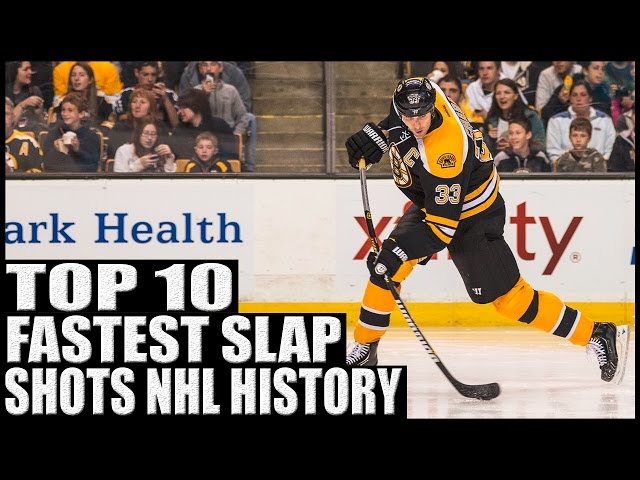 Who Has The Fastest Slap Shot In The Nhl?