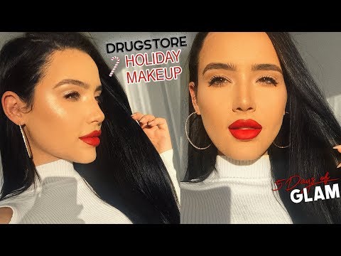 DRUGSTORE MAKEUP TUTORIAL | 5 Days of Glam Giveaways - UCEZtkE45zjun9zROKtcqOcQ