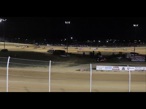 Lawrenceburg Speedway USAC Midwest Thunder Midgets Feature Race [8/23/25] - dirt track racing video image