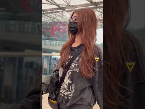 Sreeleela spotted at the airport