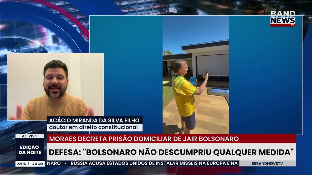 Defesa Bolsonaro não descumpriu qualquer medida | BandNews TV