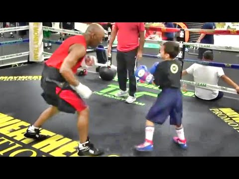 Joel Casamayor coming out of retirement? Not so savage sparring with Little Joe