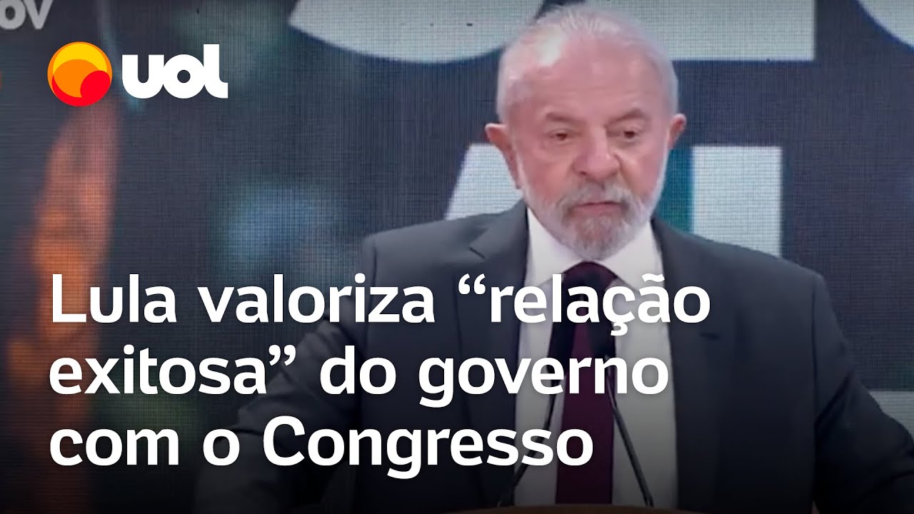 Lula admite ‘rusgas’ com o Congresso, mas valoriza vínculo com o Legislativo: ‘Relação exitosa’