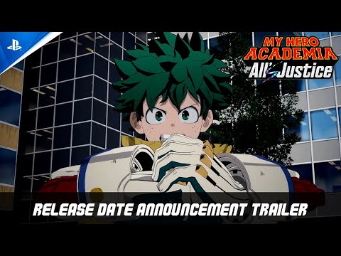 My Hero Academia: All’s Justice - Release Date Announcement Trailer | PS5 Games