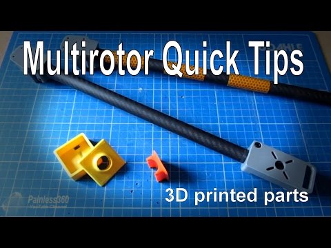 Multirotor Quick Tip: 3D printed part models by BosnianBill - UCp1vASX-fg959vRc1xowqpw