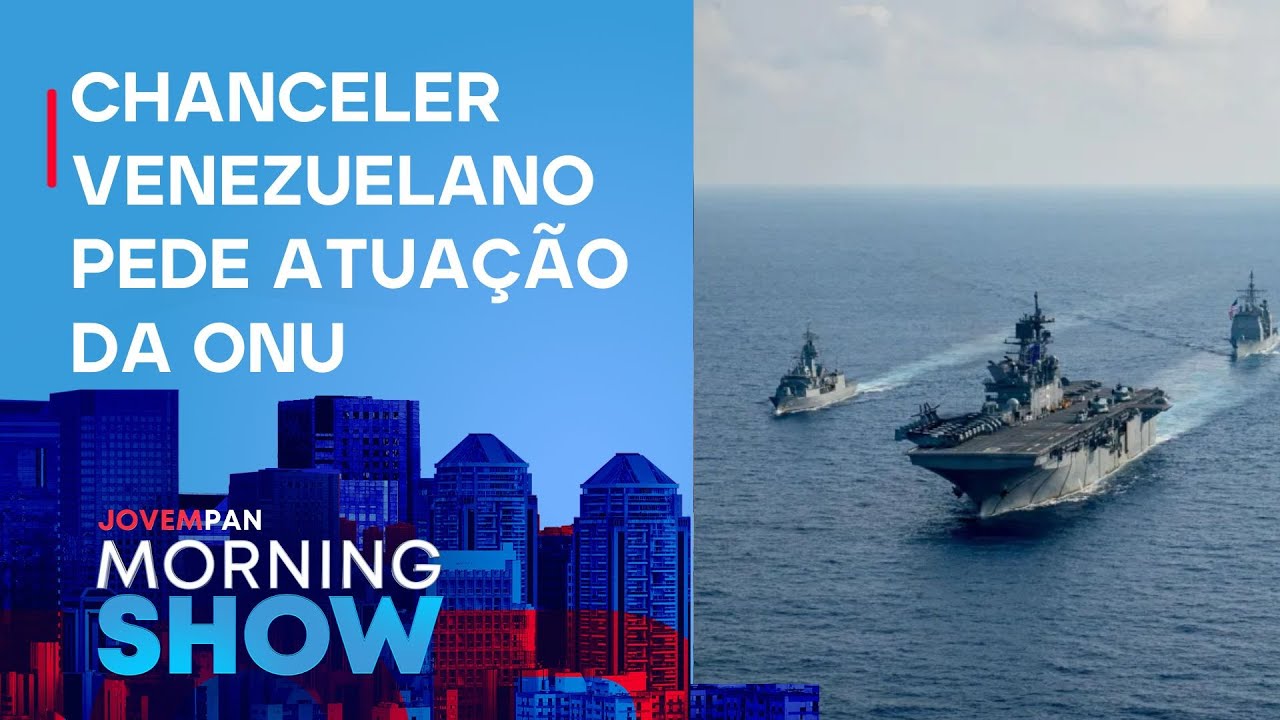 GUERRA entre EUA e VENEZUELA Navios americanos estão CHEGANDO