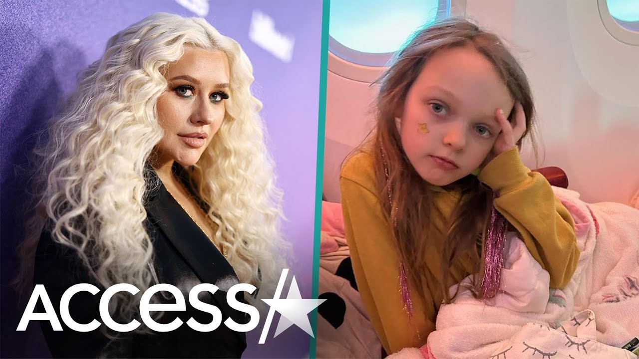Christina Aguilera Shares Rare Glimpse Of Daughter Summer On Tour With Her