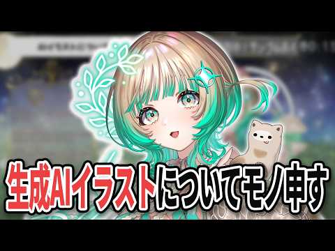 生成AIイラストについて思うこと【茶ノ木みのん】