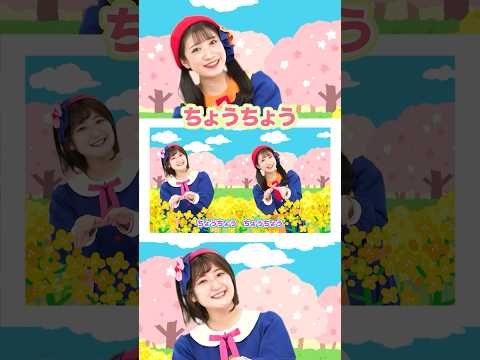 🎵ちょうちょう  #shorts #ちょうちょう #春の歌