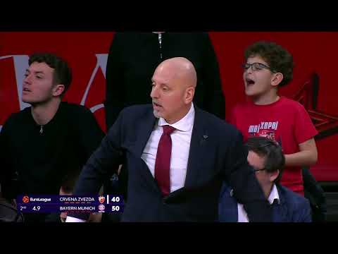 KK Crvena Zvezda vs. FC Bayern Munich 80:85 I Pregled Utakmice I SPORT KLUB Košarka