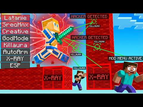 OSZUKUJE CHEATAMI w Minecraft Bedwars