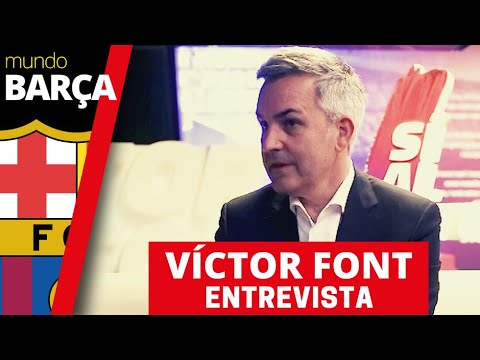 Víctor Font: “Hablo más con Xavi que con mi mujer”