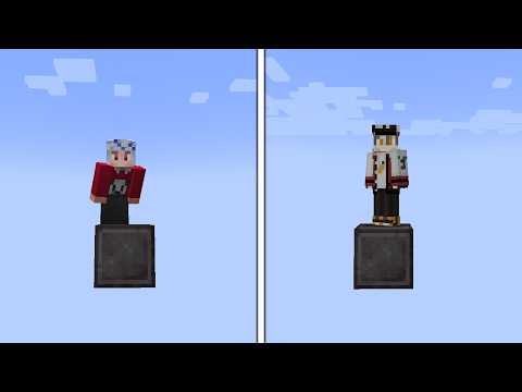 【マイクラ】1マスから銃が出る世界でpvpバトルしてみた