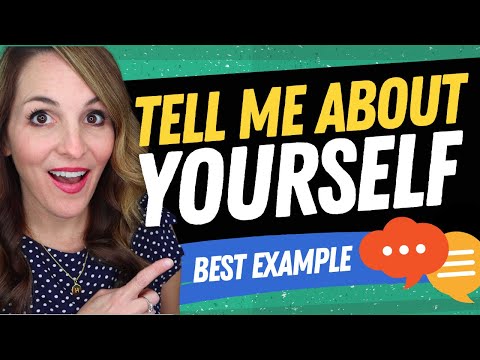 Tell Me About Yourself - A GOOD Answer To This Interview Question (2022 EXAMPLE!) photo