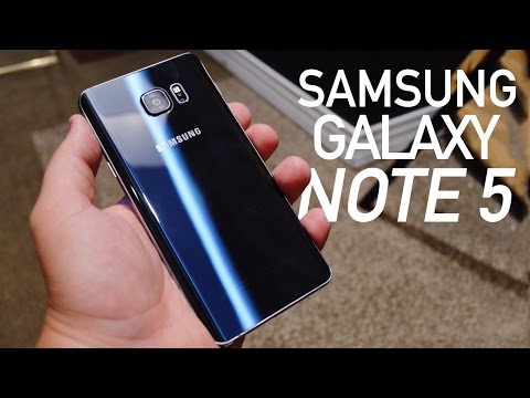 Galaxy Note 5 Hands-On! - UCR0AnNR7sViH3TWMJl5jyxw