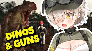 🔴 TPS Gaming with GUN TRACKING vtuber model! 💗 | Retro Gaming!  【 DINO
