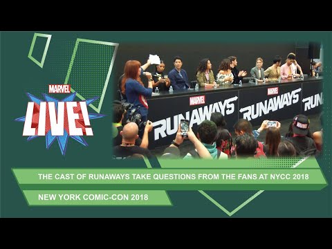 The cast of Marvel's Runaways talk season 2 at NYCC 2018! - UCvC4D8onUfXzvjTOM-dBfEA