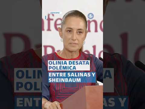 Sheinbaum responde a Salinas Pliego por críticas al miniauto Olinia #shorts