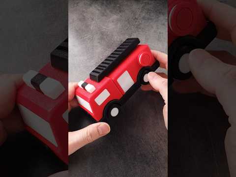 Rescue the cat. Fire Truck puzzle #puzzle #firefighter #brainteaser