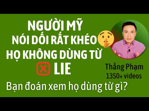 Người Mỹ Không Bao Giờ Nói Pretend – Họ Dùng Từ Này!