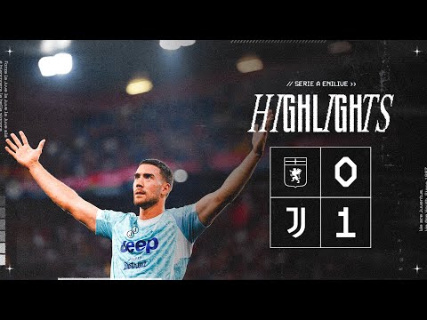 HIGHLIGHTS Serie A | Genoa 0-1 Juventus | Dusan delivers the first away win