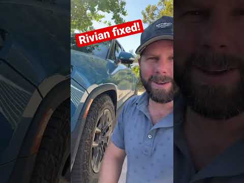 My Rivian is fixed! #rivian #electriccar