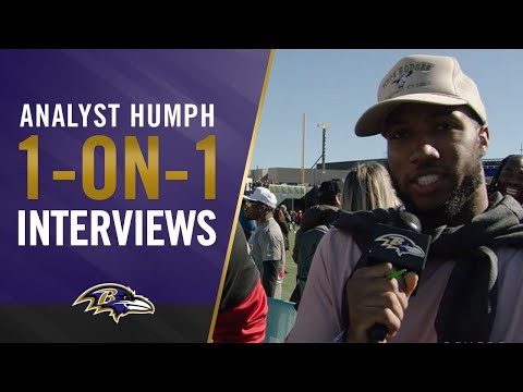 Marlon Humphrey Does the Interviews at Pro Bowl | Baltimore Ravens video clip