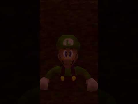 Luigi Meets The Mario Apparition #shorts #sm64