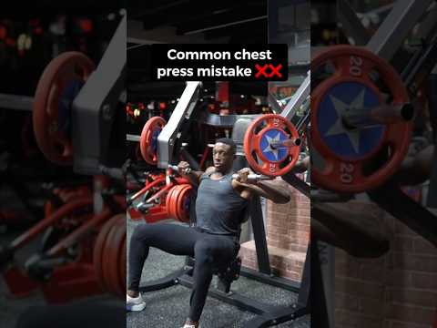 Don’t Make These Chest Press MISTAKES!❌