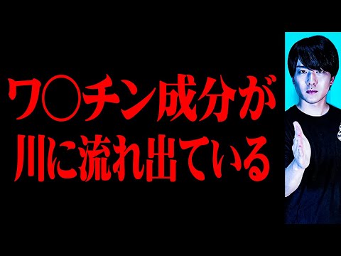 【かなりマズい】川に流れ始めました