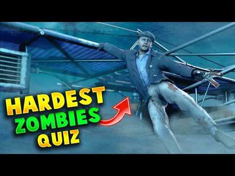 Hardest Zombies Quiz FT. AFTERLIFE (WAW-BO6)