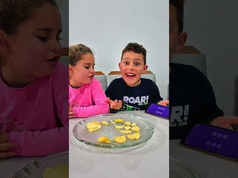 DESAFIO DA BATATINHA MOSTARDA!#shorts