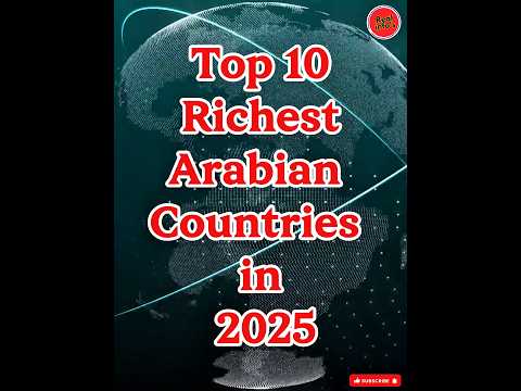 Top 10 Richest Arabian Countries in the World. #top10list #viralshort #facts