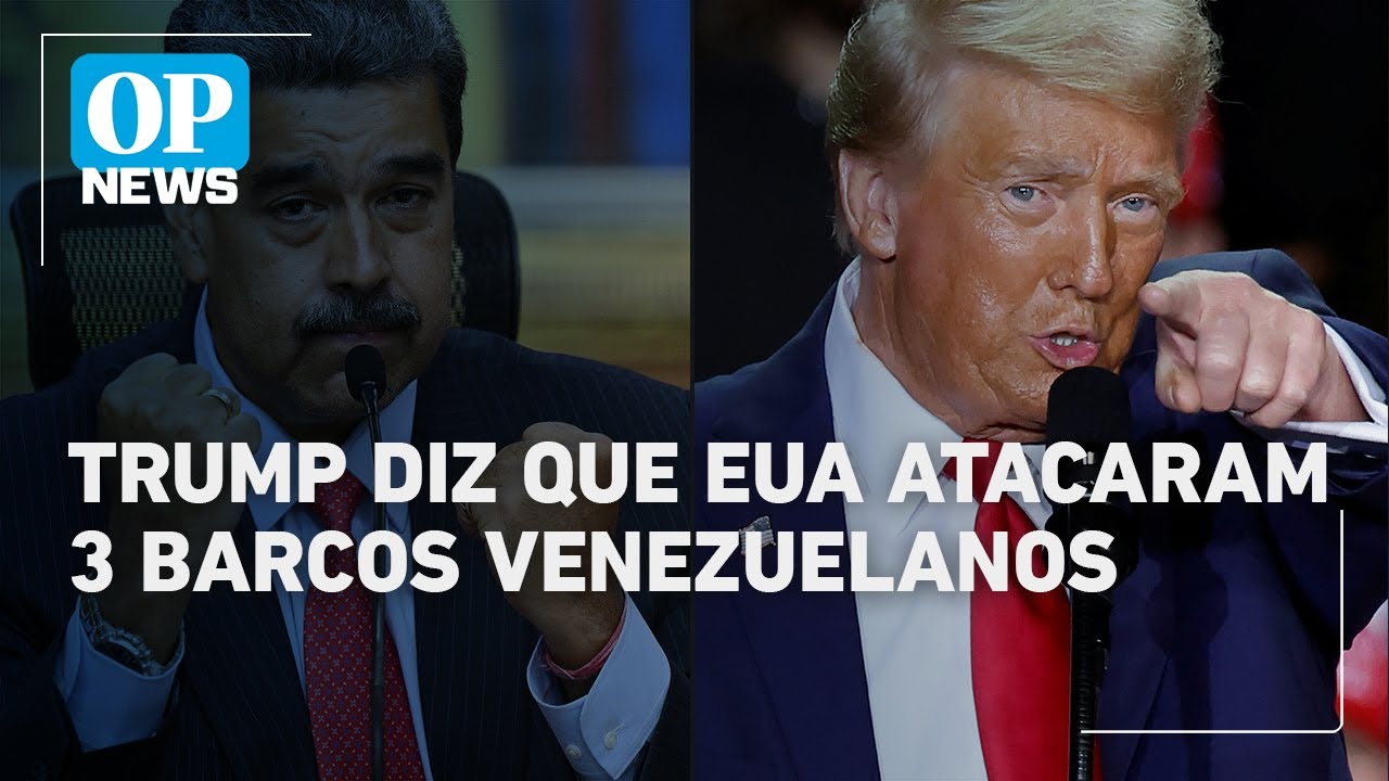 Trump afirma que EUA atacaram 3 barcos de supostos narcotraficantes da Venezuela | O POVO News