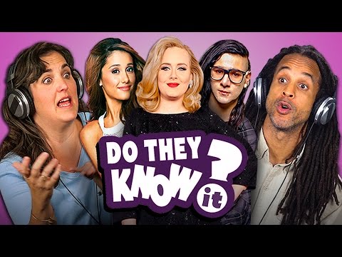 DO PARENTS KNOW MODERN MUSIC? #2 (REACT: Do They Know It?) - UCHEf6T_gVq4tlW5i91ESiWg