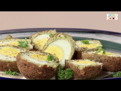 Falafal Scotch Eggs | Snack Time | Chef Ajay Chopra | FoodFood - UCthIcpK06l9bhi9ISgreocw